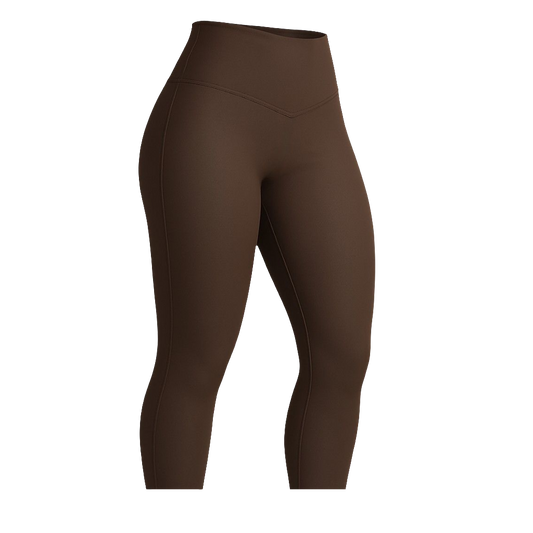 ESSENTIAL LEGGINGS - COCOA