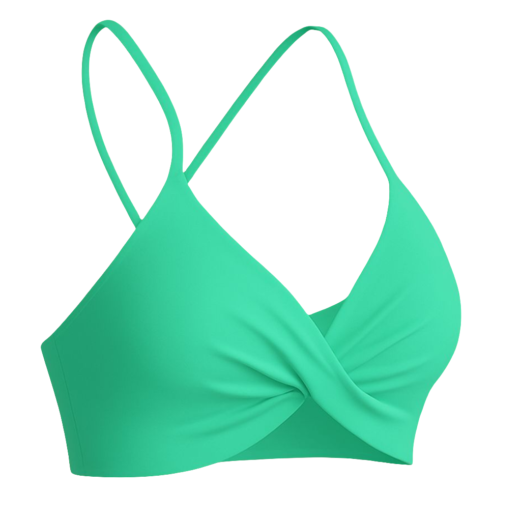 MINI TWIST BRA - MINT