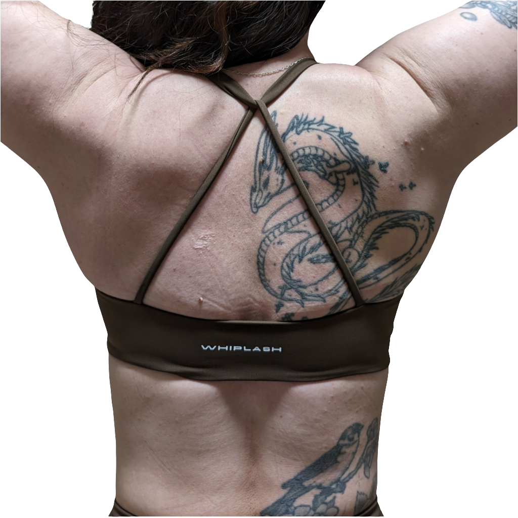 MINI TWIST BRA - COCOA