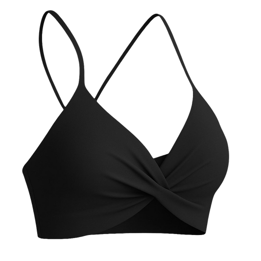 MINI TWIST BRA - MIDNIGHT