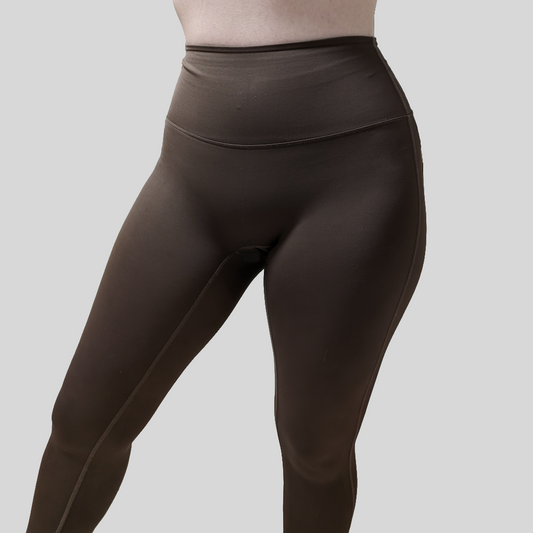 ESSENTIAL LEGGINGS - COCOA