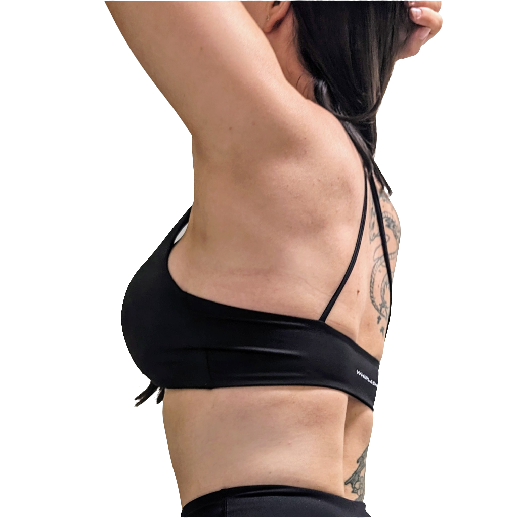 MINI TWIST BRA - MIDNIGHT